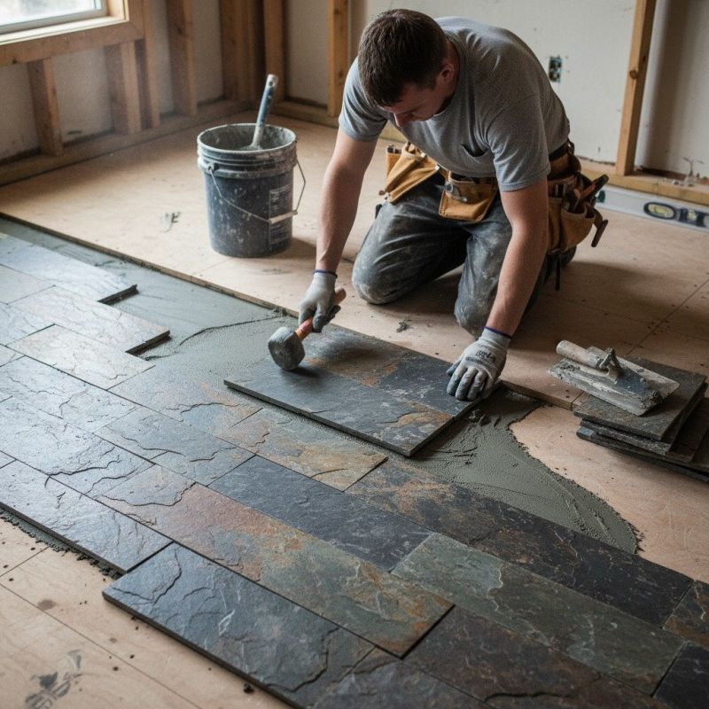 Granite Tile Installation in Alpharetta, GA